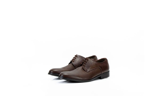 Perforated Leather, perforated shoes, black perforated leather